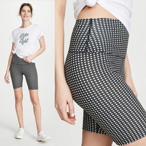 NWT LNA Clothing Cher High Rise Polka Dot Bike Shorts XS